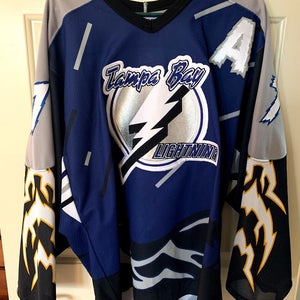 NHL Tampa Bay Lightning #7 Rob Zamuner (A) Alternate 96-97 Jersey