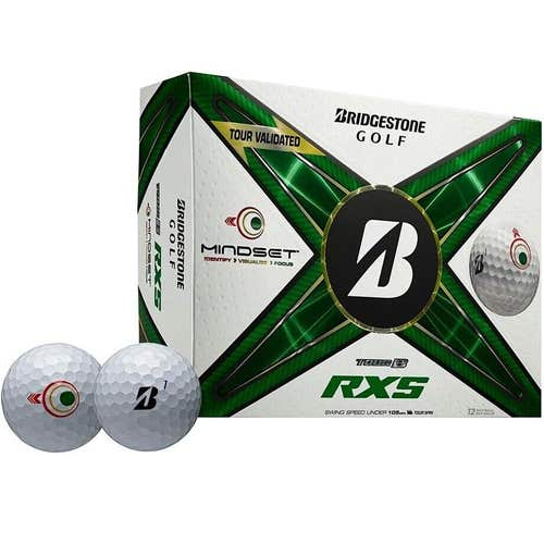 Bridgestone Tour B RXS MindSet 2024 Urethane Ball - Under 105 MPH - 1 Dozen Box