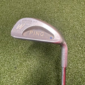 Ping Karsten 1 17-4 Blue Dot Wedge / RH / Stiff Steel ~35.75" / Good Grip/jj5183