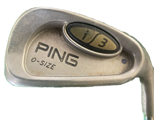Ping i3 Blade 6 Iron Blue Dot 1 Degree Upright RH Cushin JZ Stiff Steel 37.5 In.