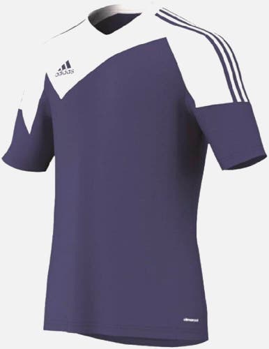 Adidas Youth Unisex Toque 13 Navy Blue White Soccer Jersey NWT $35