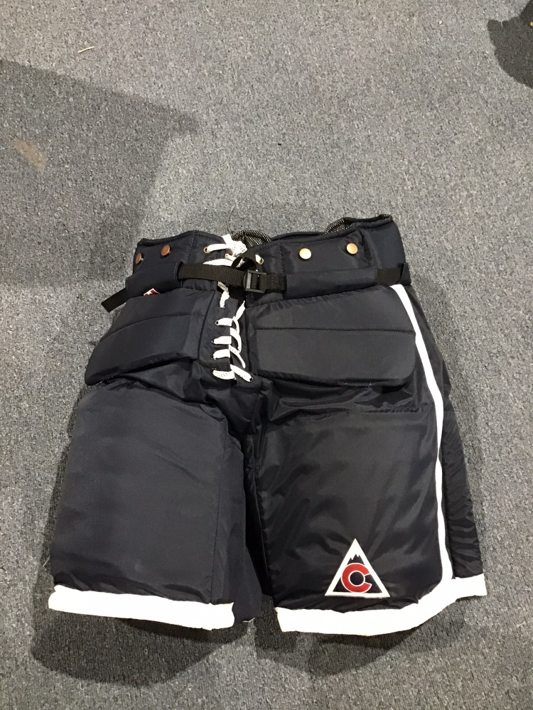 New Colorado Avalanche Kinkaid Game Issued Vaughn Pro Stock Goalie Pants