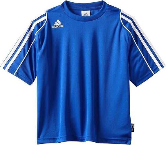 Adidas Youth Boys Squadra II 745580 Size M Royal Blue White Soccer Jersey NWT