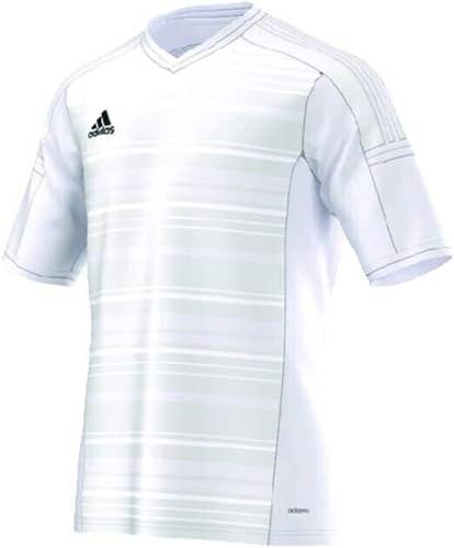 Adidas Adult Condivo 14 Replica F94650 White SS Vneck Soccer Jersey NWT