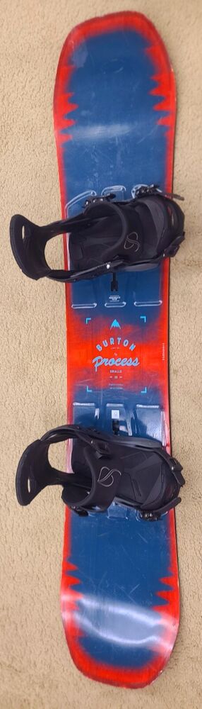 Used $400 Burton Process Smalls Snowboard Var Sizes, Flat profile