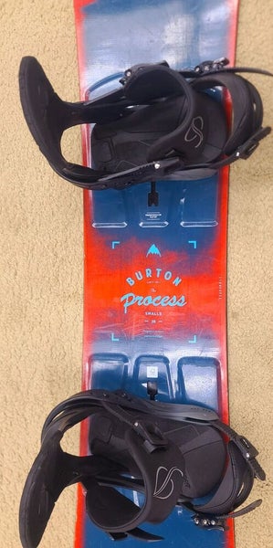 Used 400 Burton Process Smalls Snowboard Var Sizes Flat profile