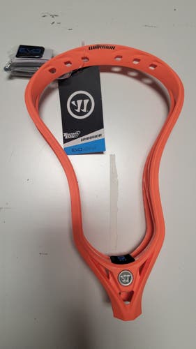 New Warrior Evo QX-O unstrung Lacrosse Head - hot coral