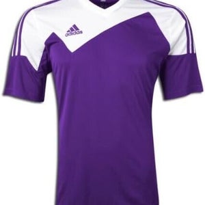Adidas Youth Unisex Toque 13 Purple White Soccer Jersey NWT $35