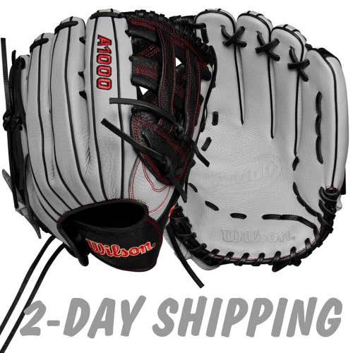 2024 Wilson A1000 1750 12.5" Youth Baseball Outfield Glove RHT -WBW101450125 ►2-DAY SHIPPING◄
