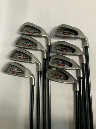Used Callaway Big Bertha 3-9 Sw 3i-9i Regular Flex Graphite Shaft Iron Sets