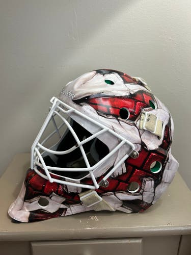 Used Bauer NME 4 Goalie Mask