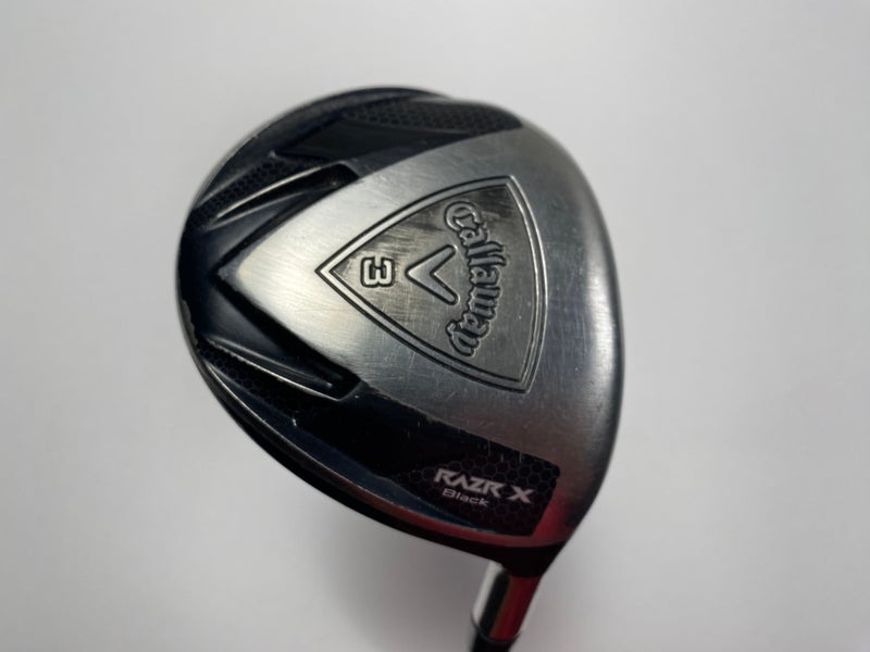 Callaway Razr X Black 3 Fairway Wood 15* 60g Regular Graphite Mens RH