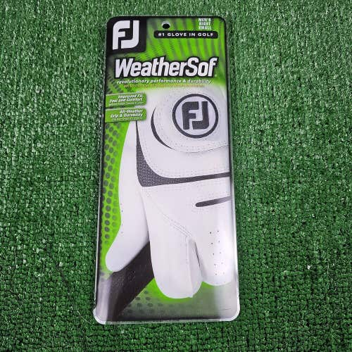 FootJoy WeatherSof Golf Glove Mens Right Hand Small New Multiple Quantities
