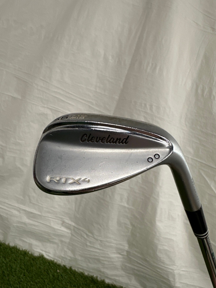 Used Men's Cleveland RTX Zipcore Right Handed Wedge Wedge Flex 56 Degree Steel Shaft