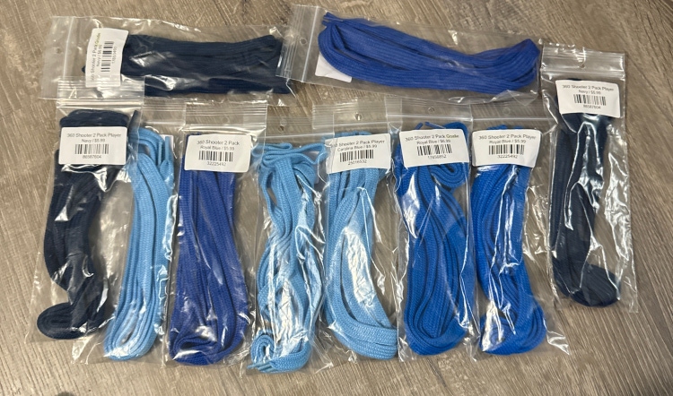 Player Shooters 20 Laces  Blues