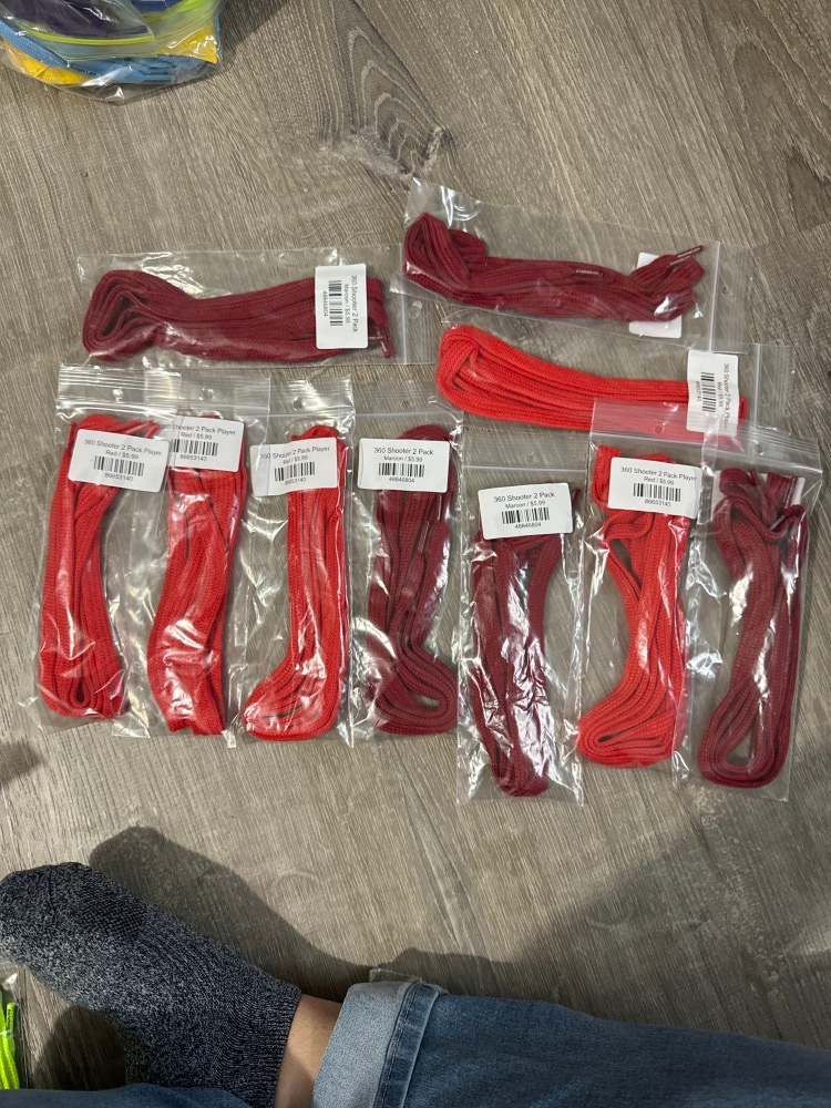 Player Shooters 20 Laces Reds