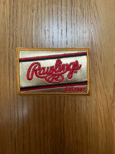 FAKE Rawlings Gold Label 3x2 inches