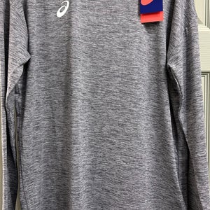 Gray New Medium Women's Asics Volleyball Hitter Shirt