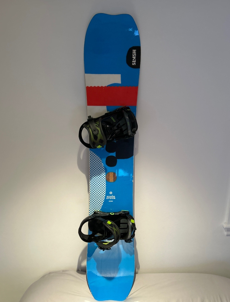Used With Bindings Medium Flex Directional Twin Snowboard