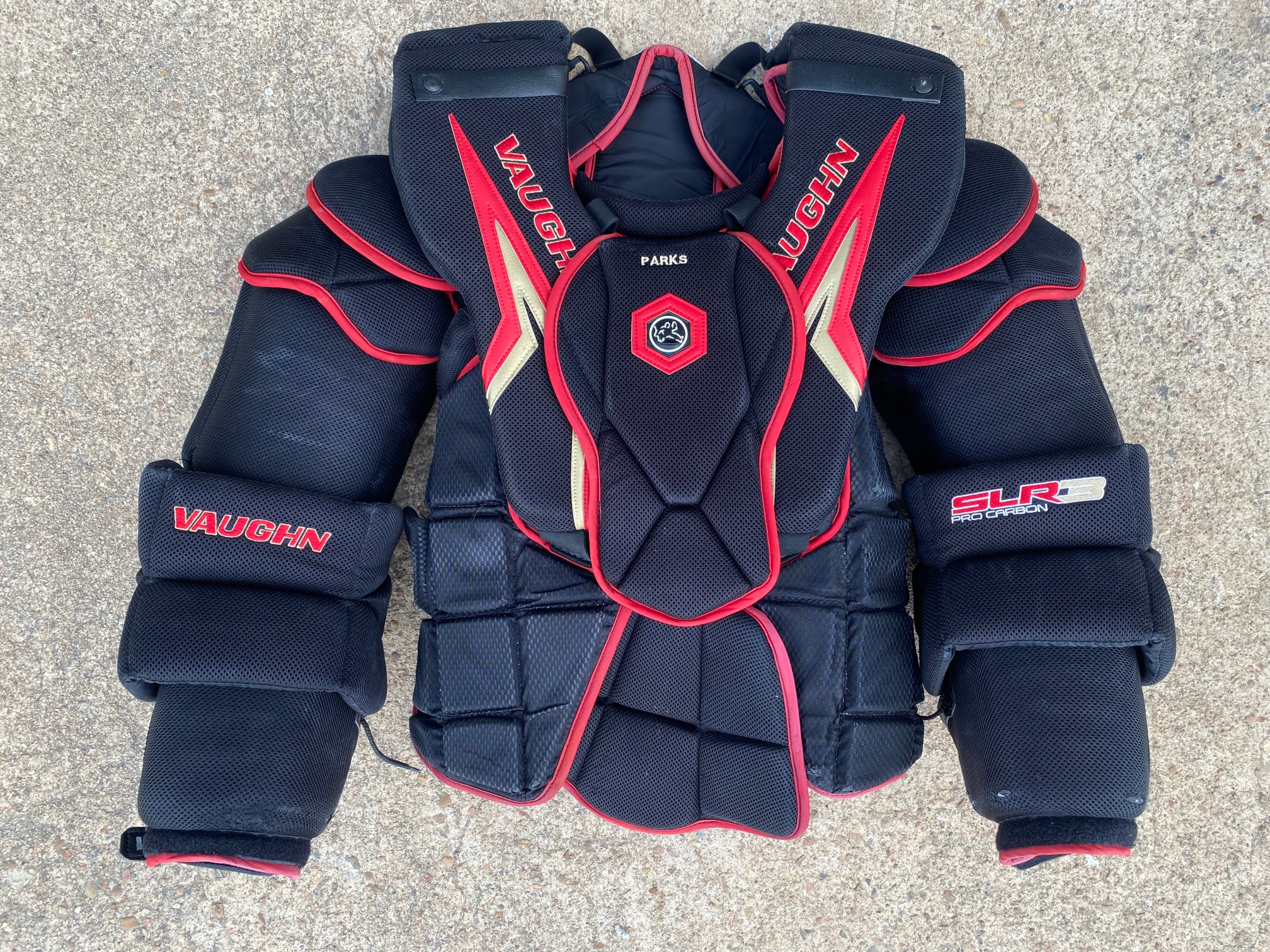 Vaughn SLR3 Pro Carbon Pro Stock Goalie Chest and Arm Protector 3784