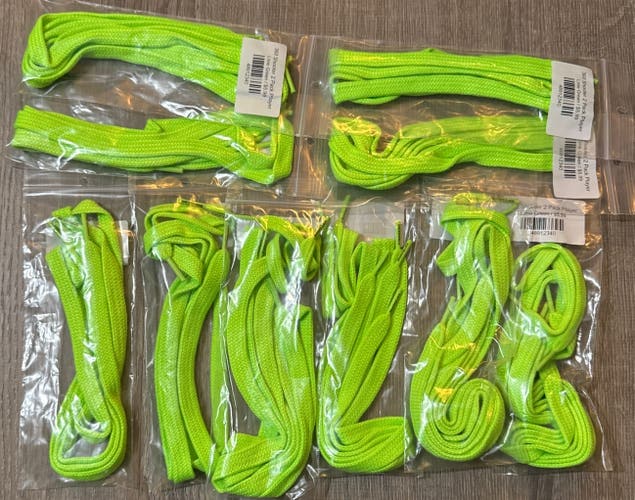 Player Shooters 20 Laces Neon Green Lime