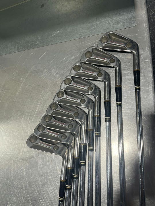 Used Titleist Acushnet 2i-pw Regular Flex Steel Shaft Iron Sets