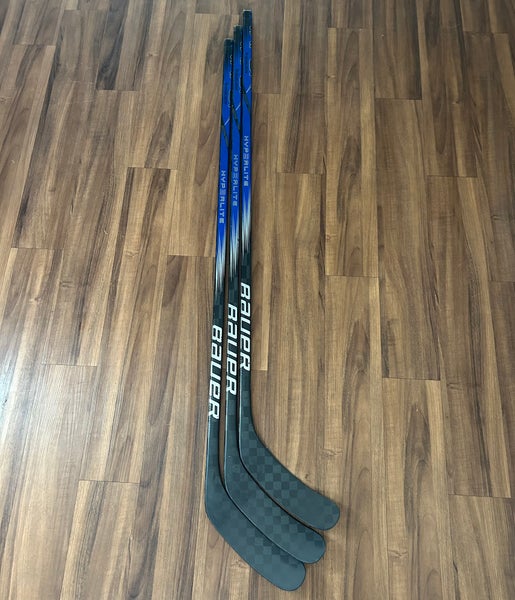 3-Pack USED Senior Left Handed 70 Flex P92M BLUE Custom Pro Stock Vapor Hyperlite 2 Hockey Stick