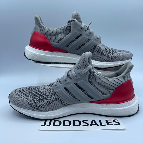 Adidas Ultraboost 1.0 DNA Running Shoes Grey Scarlet HR0062 Men's Size 8.5  NWT | SidelineSwap | Buy and Sell on SidelineSwap