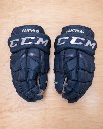 NHL Pro Stock CCM HG12 13” Hockey Gloves Florida Panthers