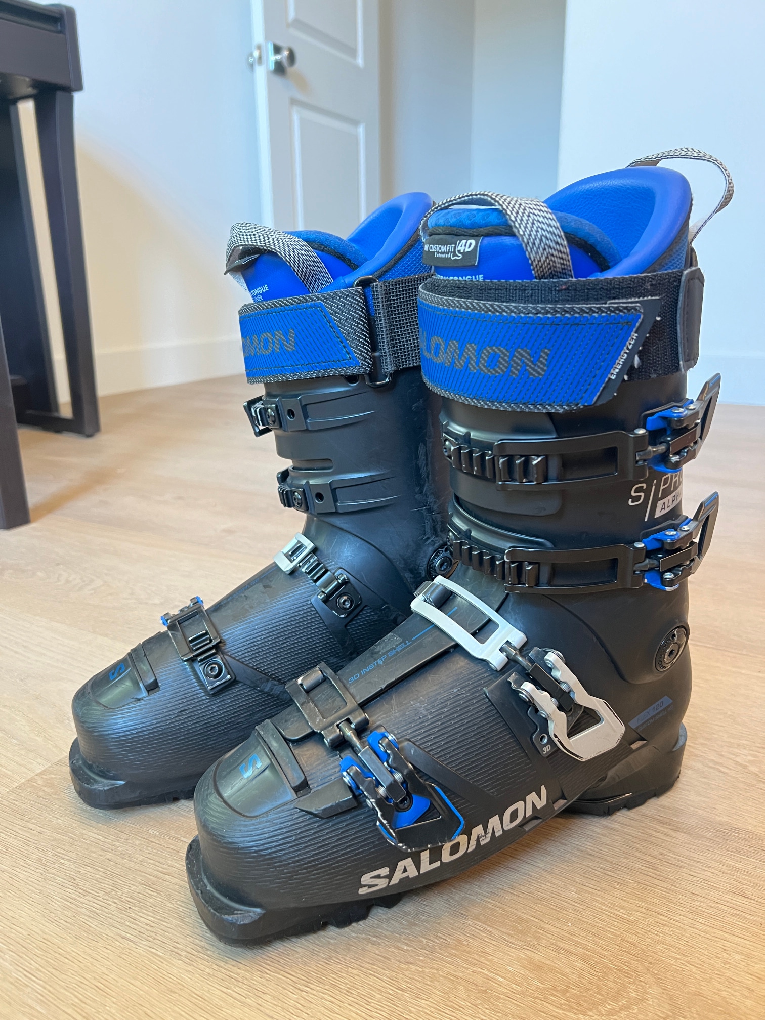 Like New Men's Salomon All Mountain S/Pro 120 Expert Line Ski Boots