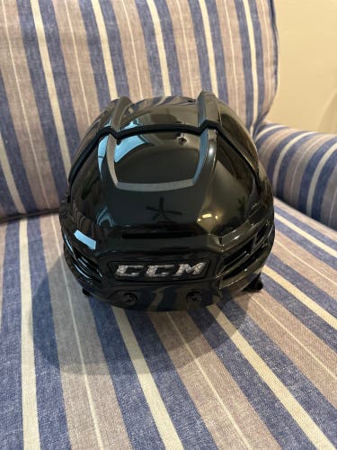 New CCM Super Tacks X Black Helmet Sr Large