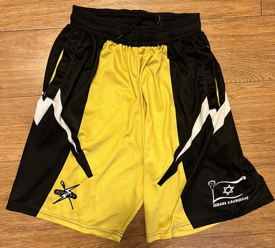 Netanya Lightning Israel Lacrosse Game Shorts - Size M