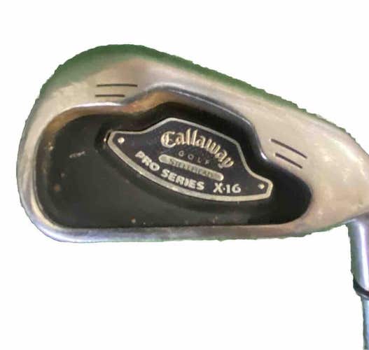 Callaway Golf X-16 Steelhead Pro Series 4 Iron Stiff Steel 38.5 In. RH New Grip
