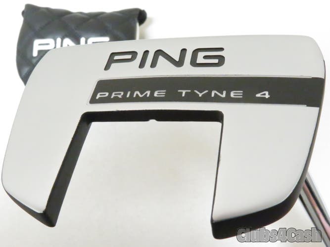 PING 2023 Milled Prime Tyne 4 Putter Black Dot Strong 35"+Cover .. Near MINT