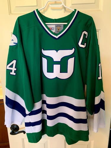 Vintage Hartford Whalers Dave Keon jersey