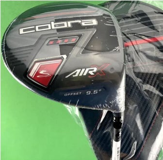 Cobra Golf Air-X Offset Driver 9.5* Stiff S-Flex w/ Headcover New #86810