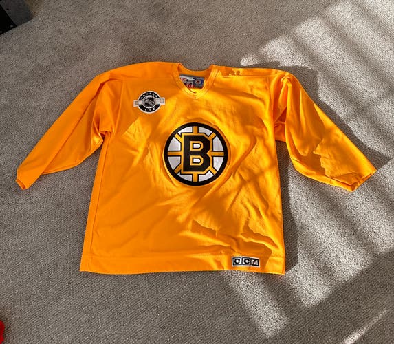 Yellow Used Men's CCM Jersey