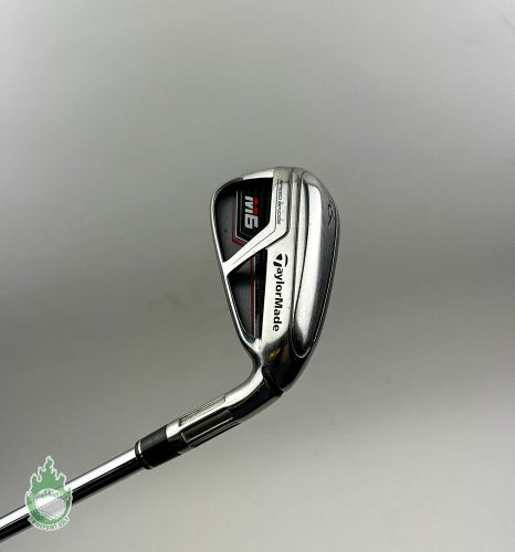 Used Right Handed TaylorMade M6 6 Iron KBS MAX 85g Regular Flex Steel Golf Club