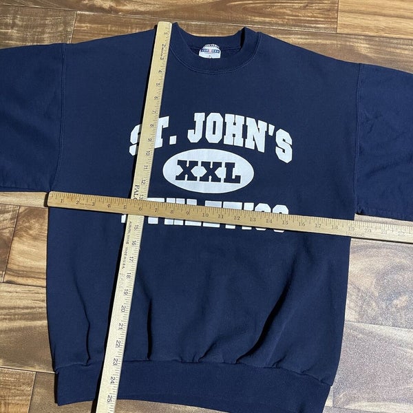 Vintage St. Johns University Athletics Crewneck Sweatshirt Size Medium RARE