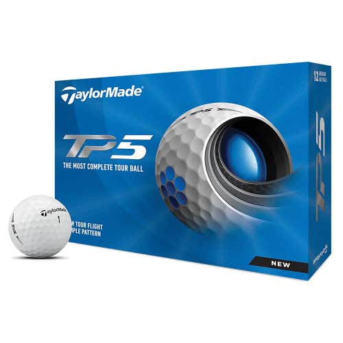 6 DOZEN - TaylorMade TP5 Golf Balls