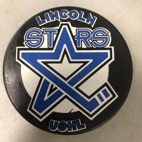 Lincoln Stars puck (USHL)