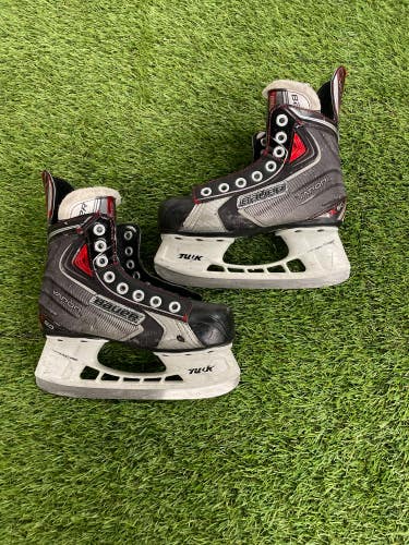 Used Junior Bauer Vapor x50 Hockey Skates Regular Width Size 1