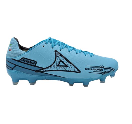 Pirma Mens Skin Gamer Soccer Shoe, Blue, 7
