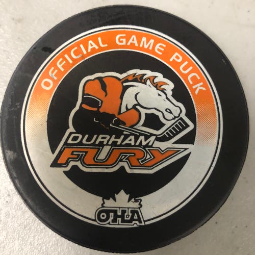 Durham Fury puck (OJHL)