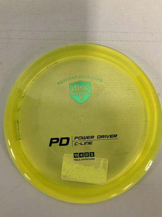 Used Discmania Pd C-line Disc Golf Drivers