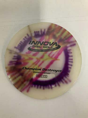 Used Innova Champion Destroyer Disc Golf Drivers
