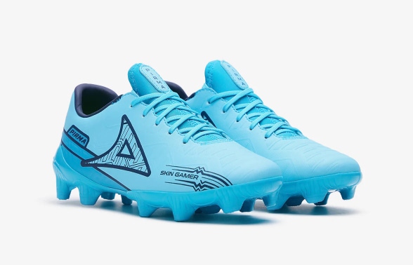 Pirma Unisex Skin Gamer Soccer Shoe, Kids - Blue, 4Y