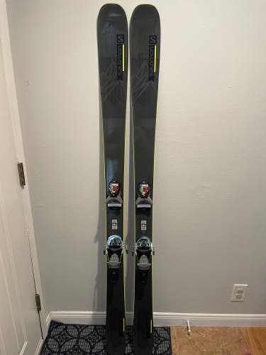 Salomon QST 92, 177mm Skis, Pivot bindings