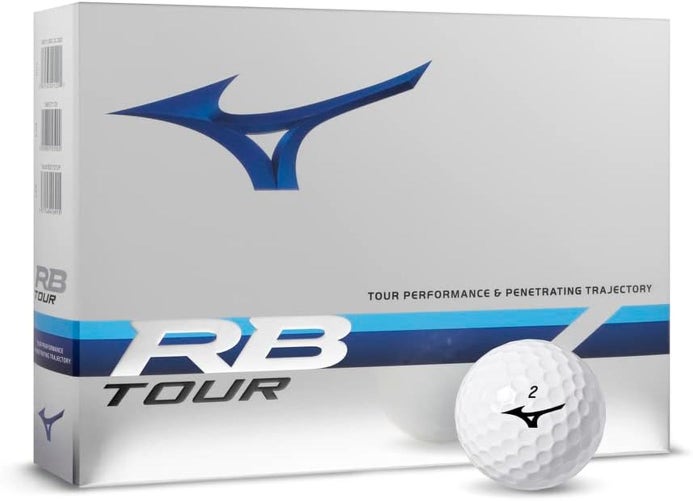 Mizuno RB Tour Golf Balls (White, 12pk) 1dz 2023 NEW