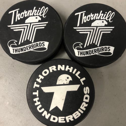 Thornhill Thunderbirds puck (OHA)